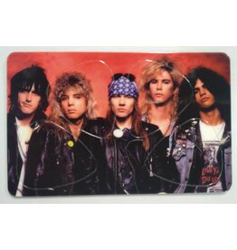 CLX Music Guns N' Roses guitar pick card