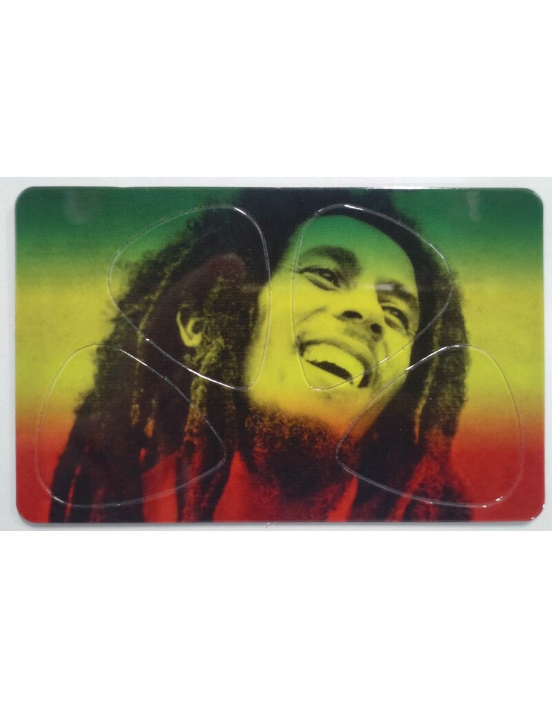 CLX Music Bob Marley guitar pick card