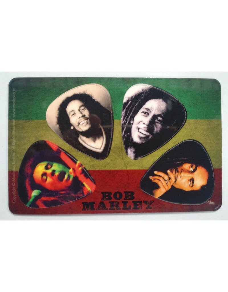 CLX Music Bob Marley guitar pick card