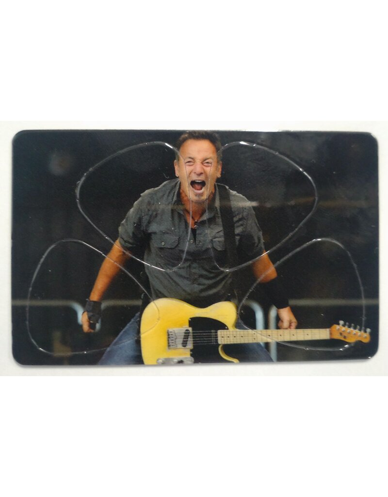 CLX Music Bruce Springsteen plectrumkaart