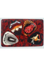 CLX Music Metallica guitar pick card
