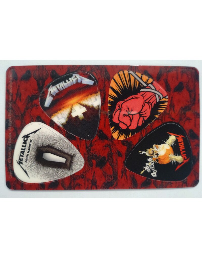 CLX Music Metallica plectrumkaart