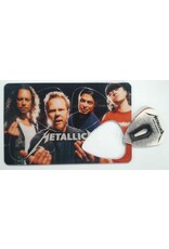 CLX Music Metallica guitar pick card