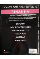 Wise Rihanna  - Songs for Solo Singers - Piano, Vocal and Guitar