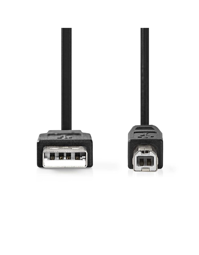 Nedis USB kabel USB-A naar USB-B 2 meter