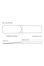 D'addario Royal Bb Klarinet Riet 1.5 (3-Pack)