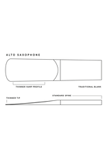 D'addario Royal Alt Saxofoon Riet 3.0 (3-Pack)