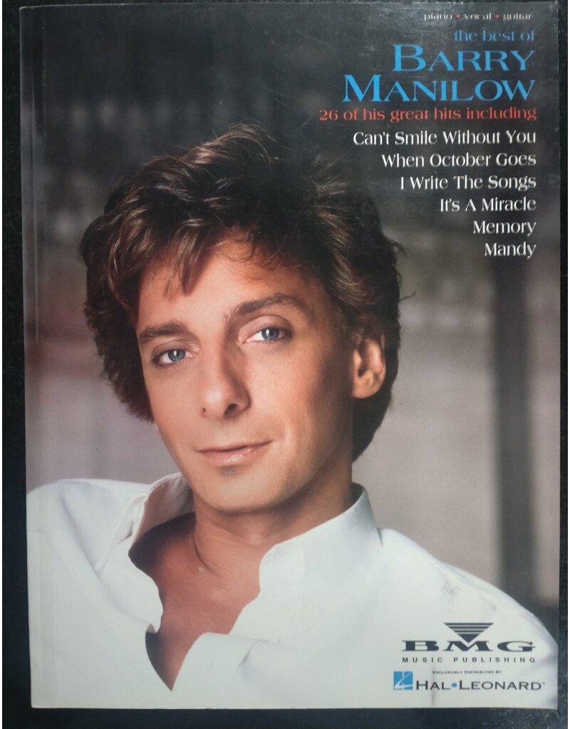 Hal Leonard The best of Barry Manilow - Piano, Zang en Gitaar