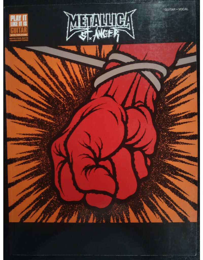 Hal Leonard St Anger - Metallica - Guitar with tablature