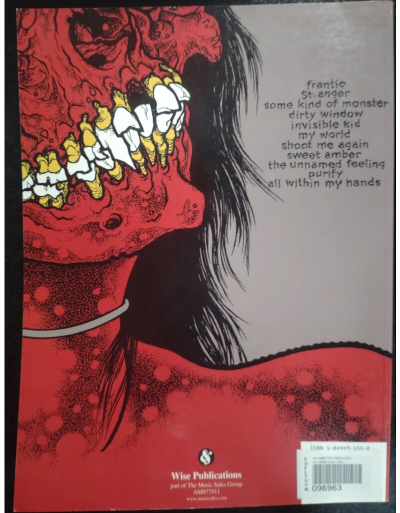 Hal Leonard St Anger - Metallica - Guitar with tablature