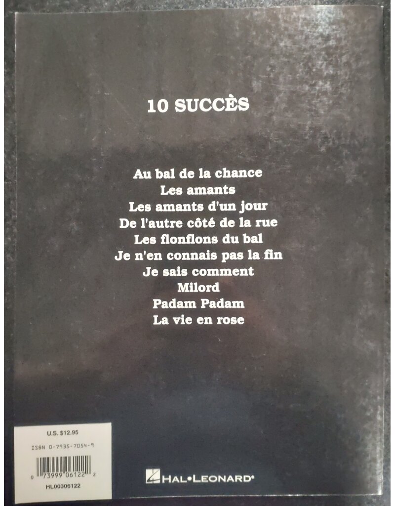 Hal Leonard Edith Piaf Song Collection - Piano, Zang en Gitaar