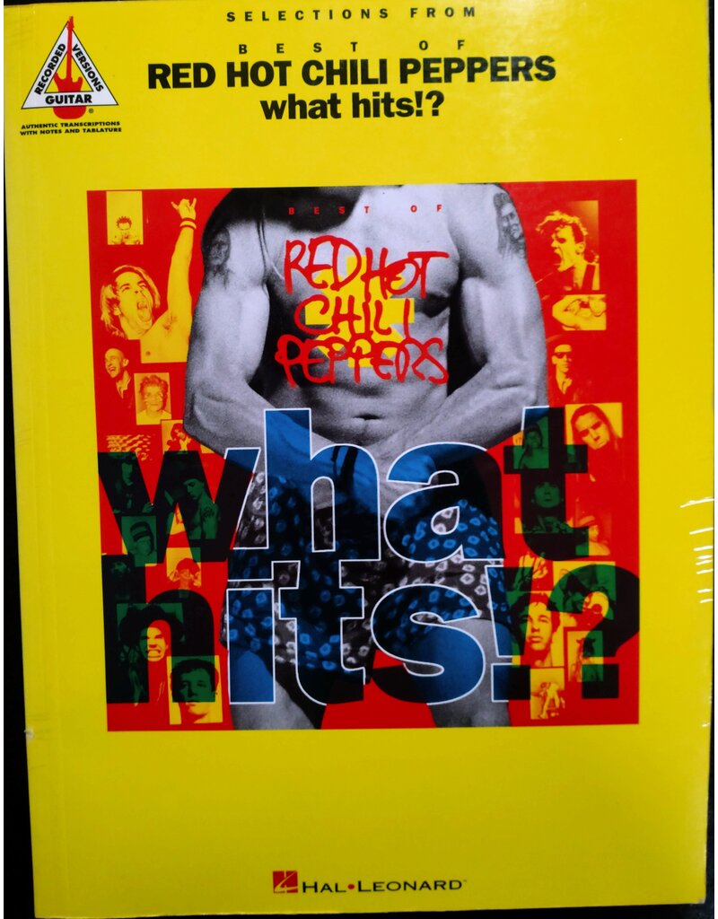 Hal Leonard Best Of Red Hot Chili Peppers what hits!? - Guitar with tablature and Vocal