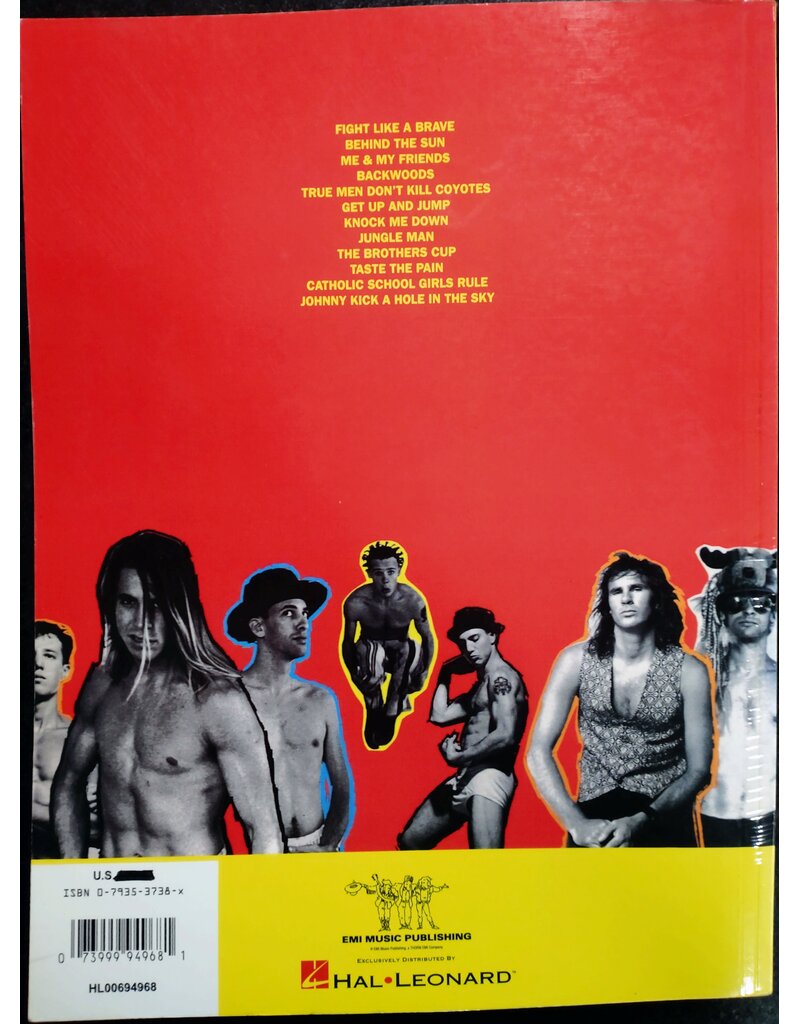 Hal Leonard Best Of Red Hot Chili Peppers what hits!? - Guitar with tablature and Vocal