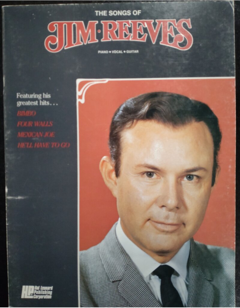 Carisch The Songs of Jim Reeves - Piano, Zang en Gitaar