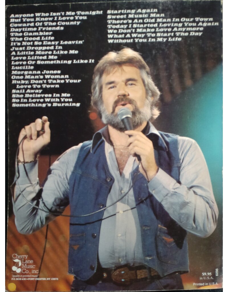 Cherry Lane Music Company Kenny Rogers Song Book - Piano, Zang en Gitaar