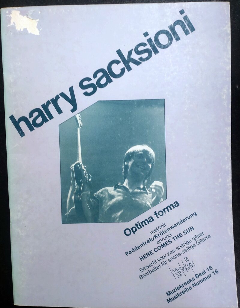 Harlekijn Harry Sacksioni - Optima forma  - Guitar