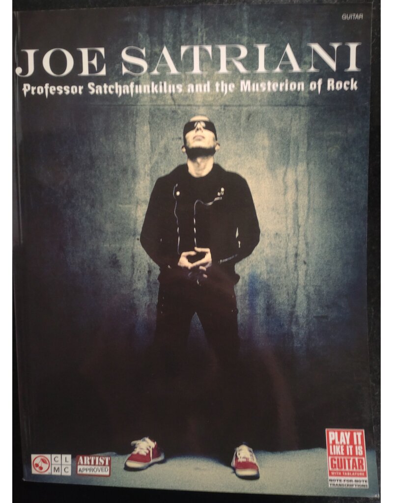 Cherry Lane Music Company Joe Satriani - Professor Satchafunkilus and the Musterion of Rock - Guitar with tablature