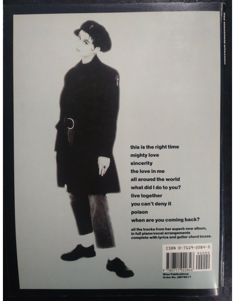 IMP Lisa Standfield - Affection - Piano, Zang en Gitaar