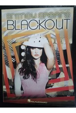 Hal Leonard Britney Spears - Blackout-  Piano, Vocal and Guitar