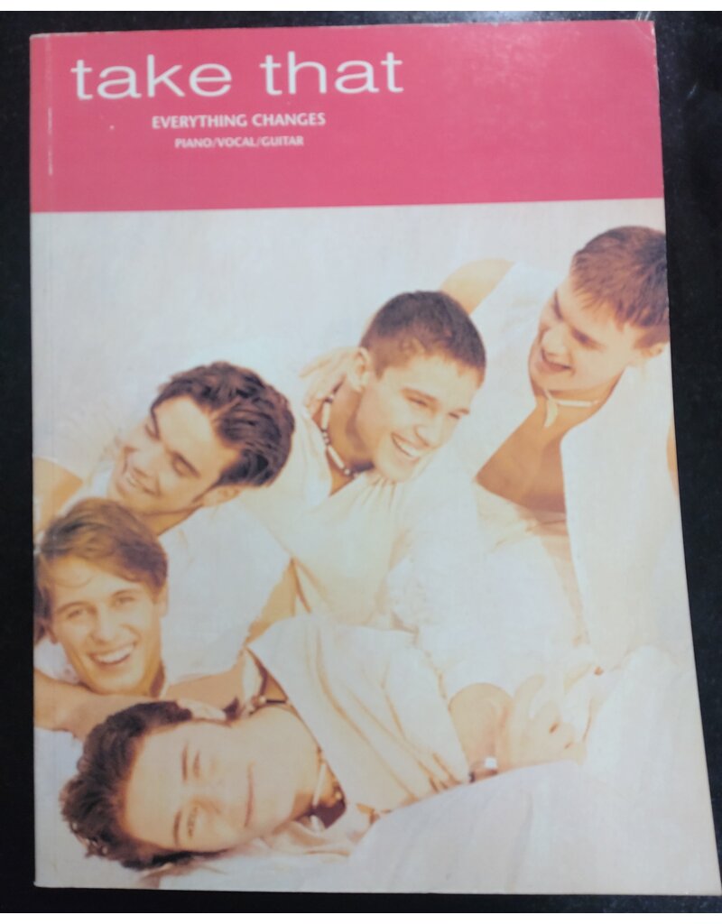 IMP Take That - Everything Changes - Piano, Vocal and Guitar