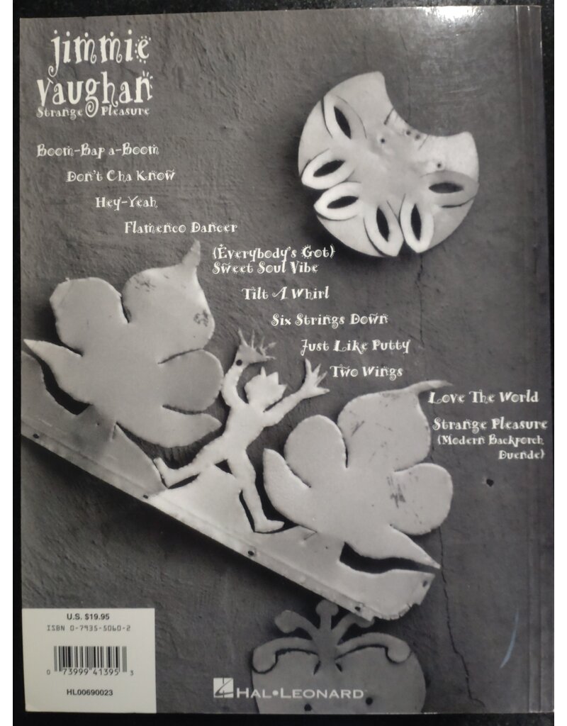 Hal Leonard Jimmie Vaughan - Strange Pleasure - Guitar with tablature and Vocal