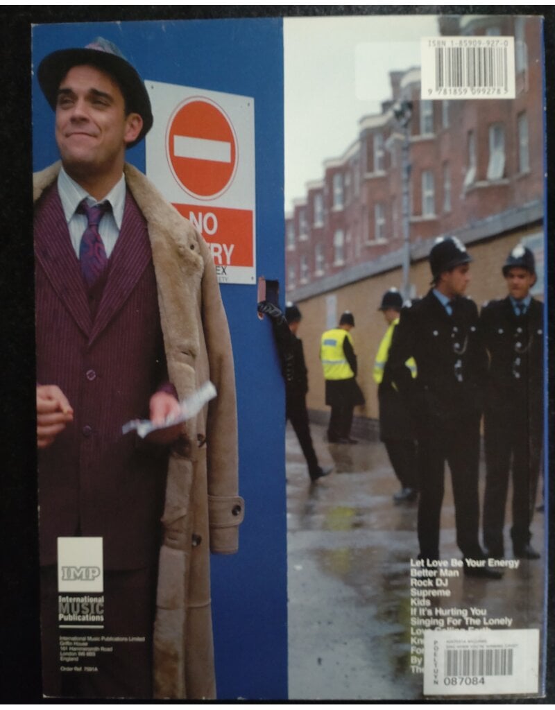 IMP Robbie Williams - Sing When You're Winning - Piano, Vocal and Guitar