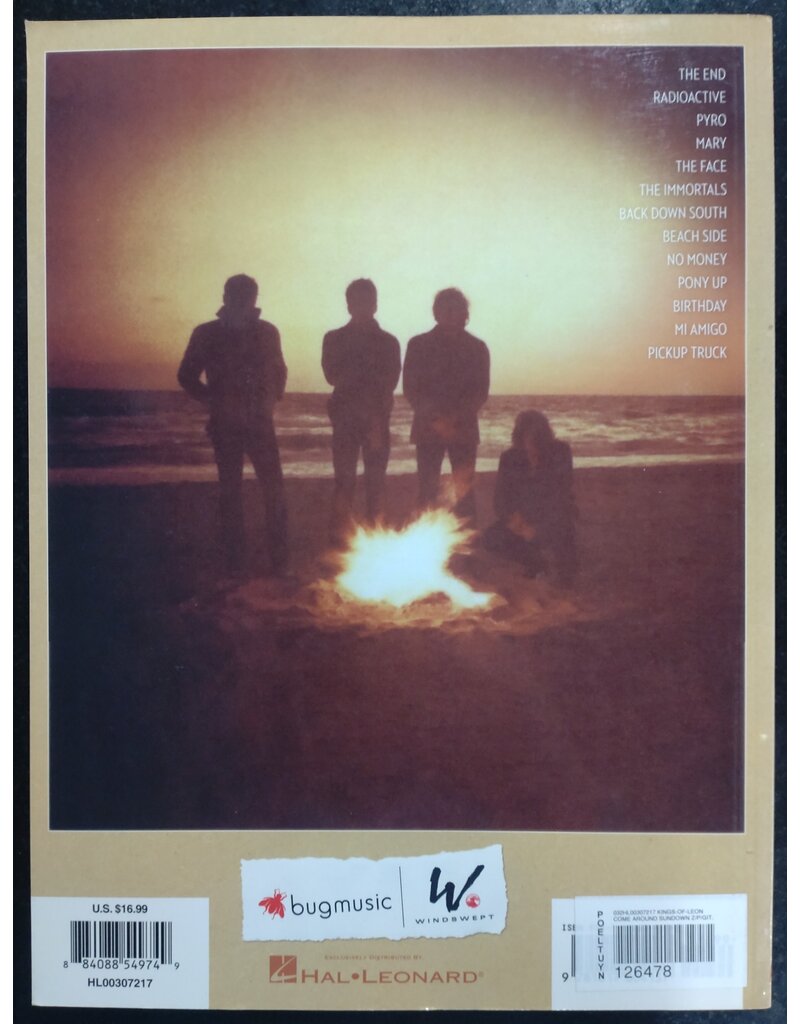 Hal Leonard Kings of Leon - Come Around Sundown - Piano, Vocal and Guitar