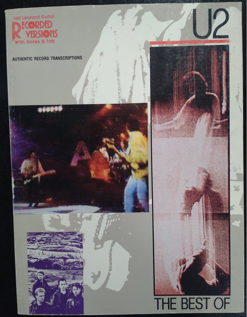 Hal Leonard The Best Of U2- Guitar with tablature