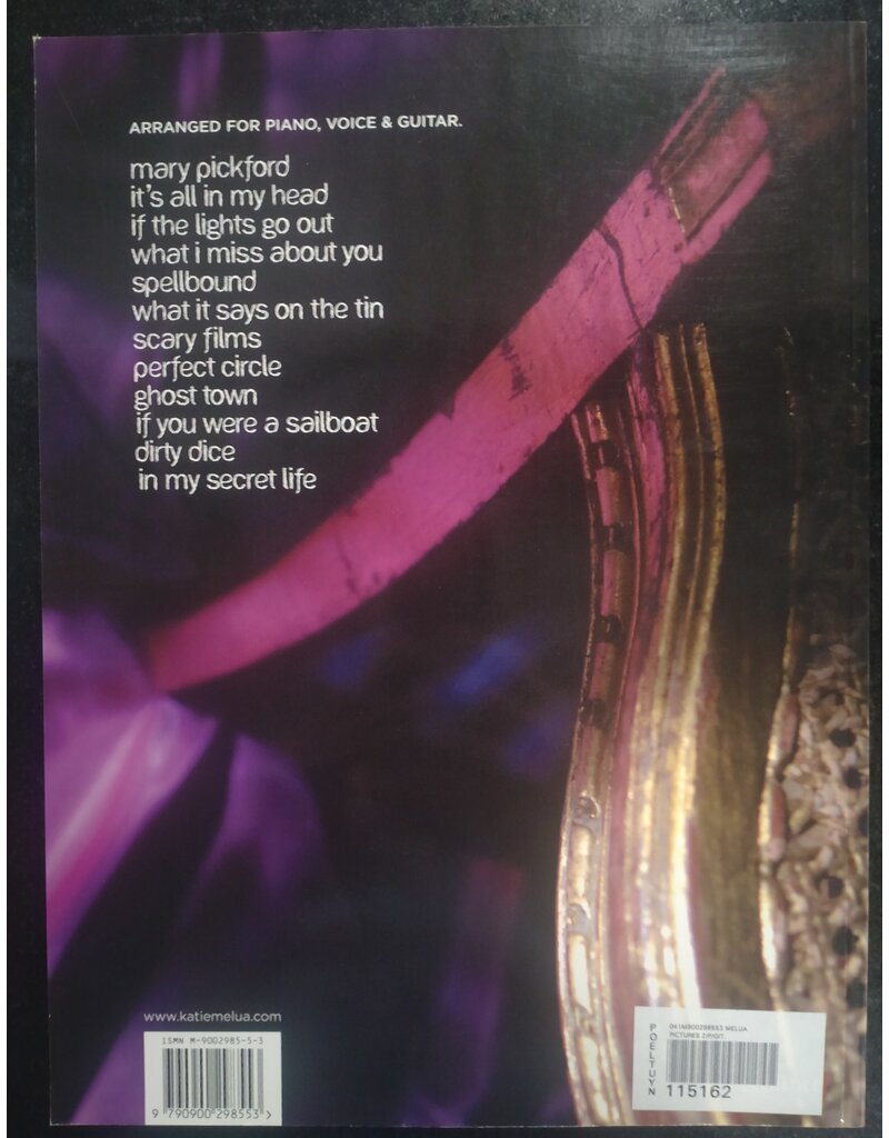 Dramatico Katie Melua - Pictures - Piano, Zang en Gitaar