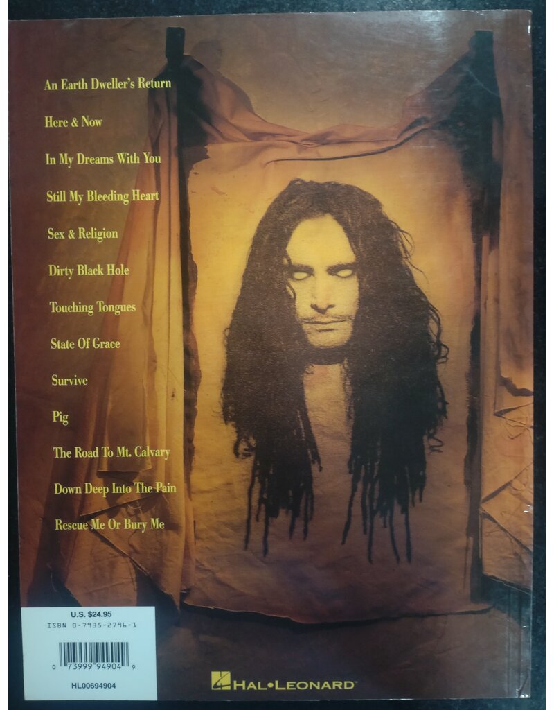 Hal Leonard Steve Vai - Sex & Religion - Guitar with tablature and Vocal