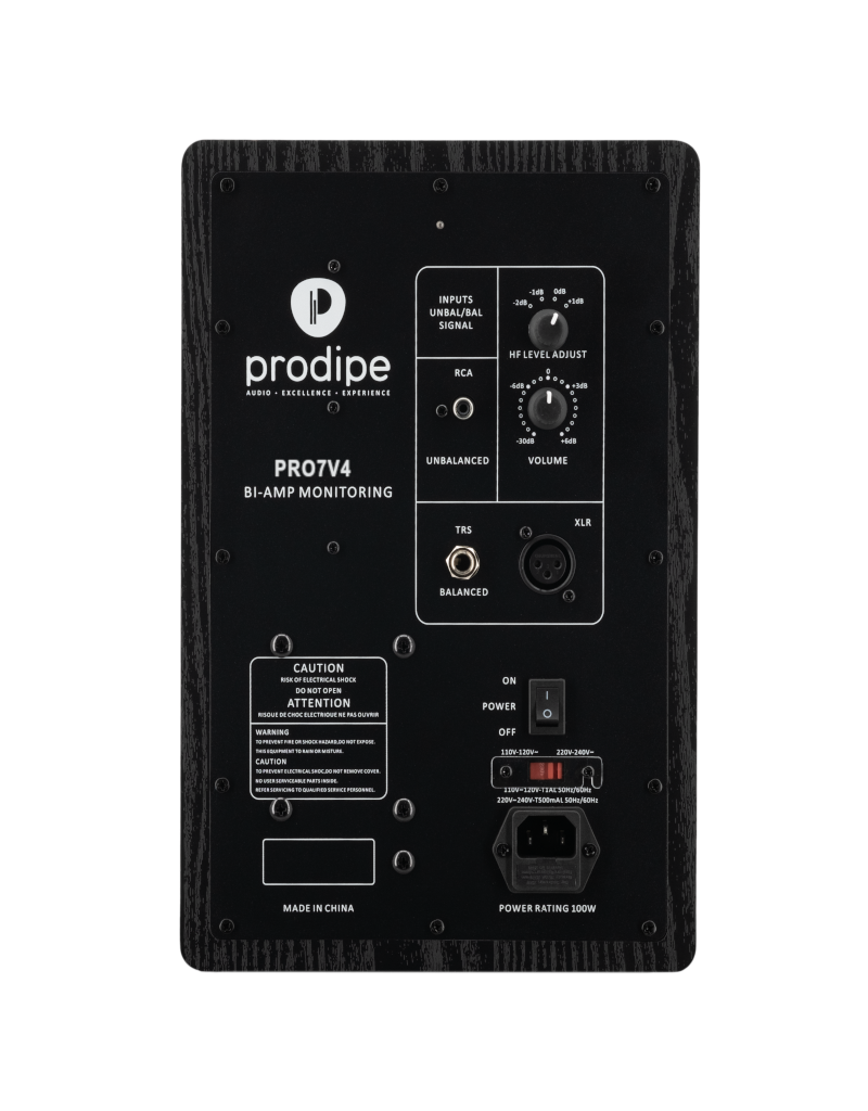 Prodipe PRO7V4BW Zwart Actieve luidspreker
