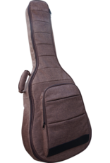 CLX Music GTW155-MB Dreadnought gitaar hoes medium bruin