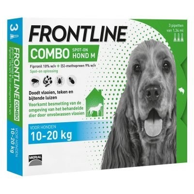 Frontline Combo Hund | Til behandling af lopper og - Ormepiller.eu