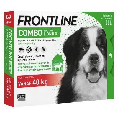 Frontline Combo Hund | Til behandling af lopper og - Ormepiller.eu