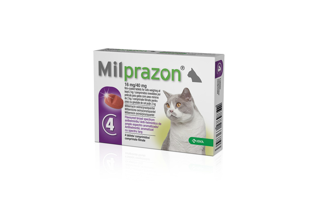 Milprazon Cat Worm &amp; Heartworm tablets for Cats Petduka