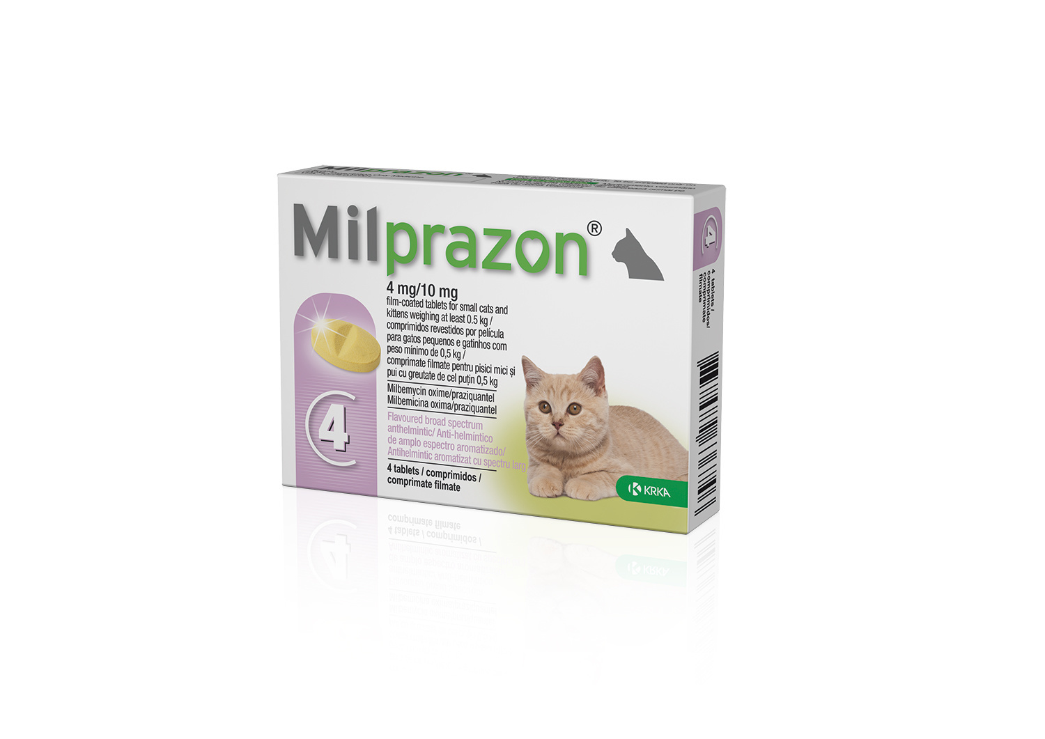Milprazon Kat Effektiv Ormekur til Katte Ormepiller.eu