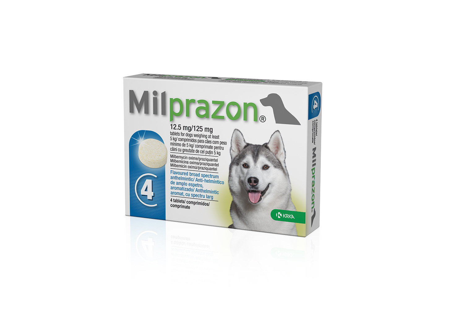 Milprazon Hund Effektiv ormekur til voksne hunde og hvalpe - Ormepiller.eu