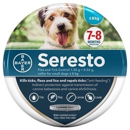 Hjælp livstid Stor eg Seresto Halsbånd hund | Behandling af lopper og Flåter - Ormepiller.eu