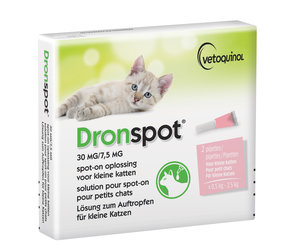 Dronspot Kat | Pipetter til behandling af orme hos din kat -