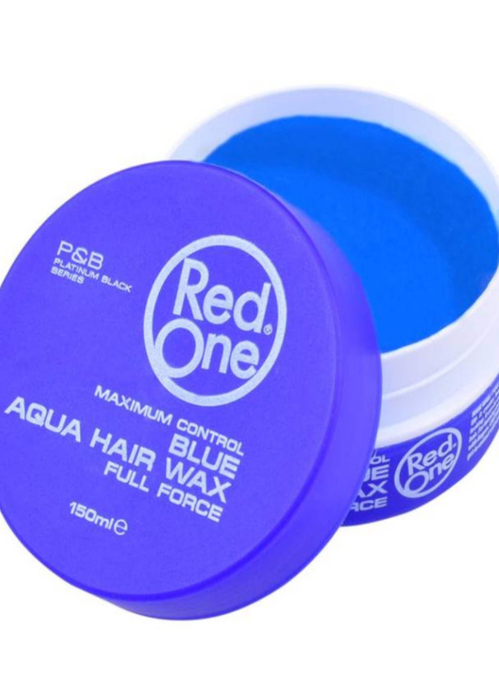 Red One  Blue Aqua Hair Wax Full Force 150ml