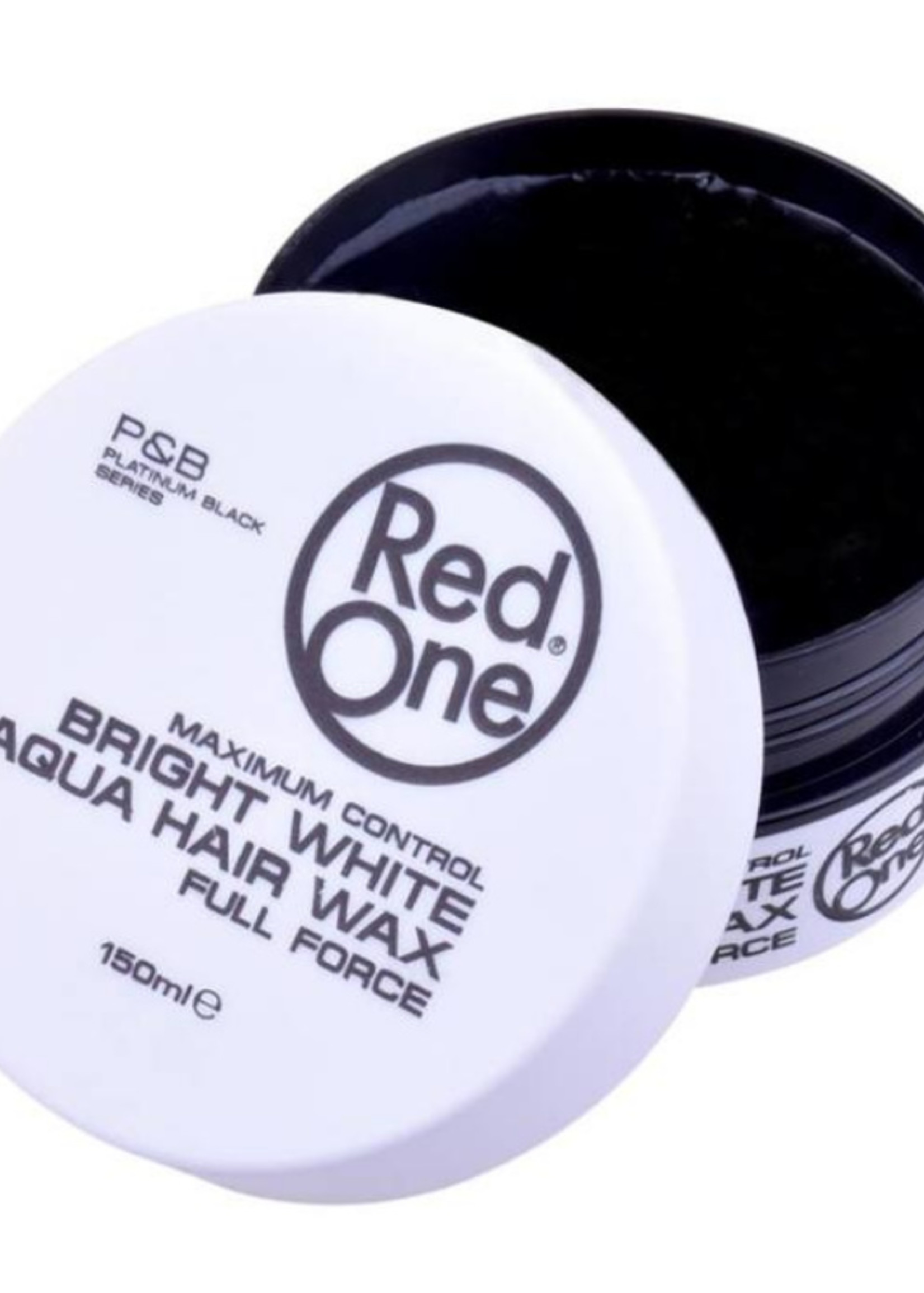 Red One  Bright White Aqua Hair Wax Full Force 150ml