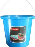 Curver emmer 5L met stalen hengsel blauw