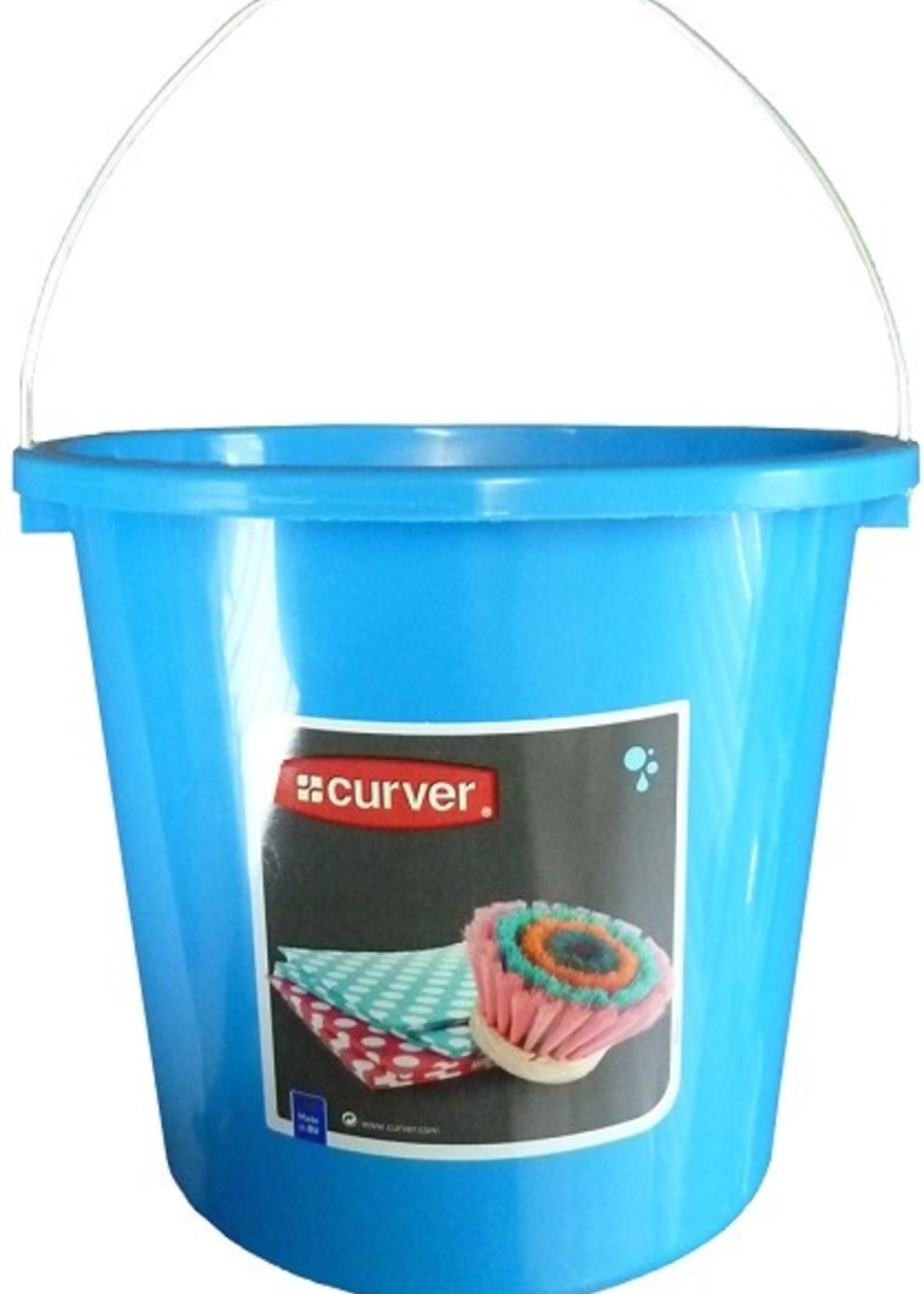 Curver emmer 5L met stalen hengsel blauw