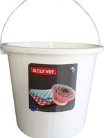 Curver emmer 5L met stalen hengsel wit