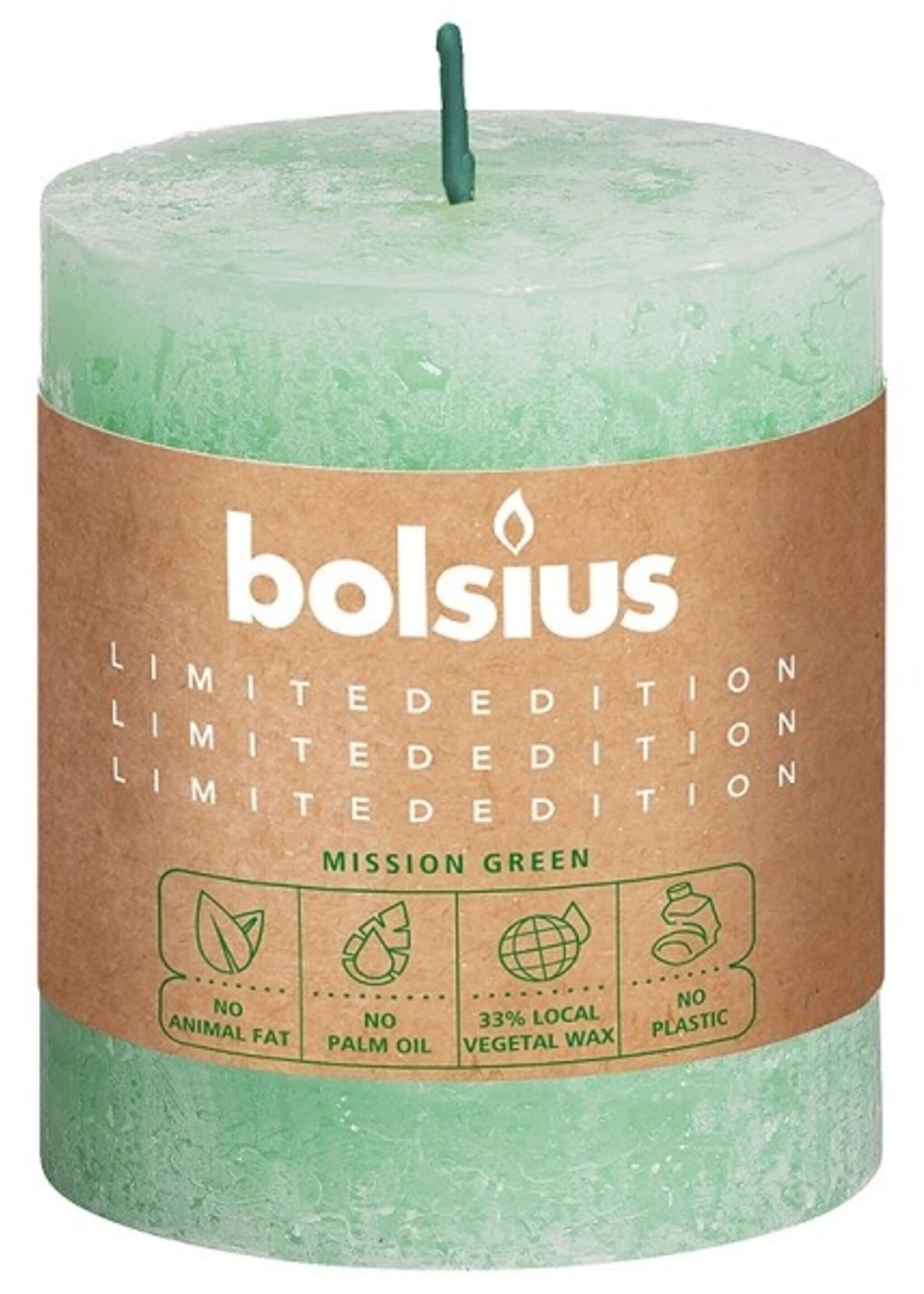 Bolsius Bolsius Rustiek stompkaars 80/68 Water