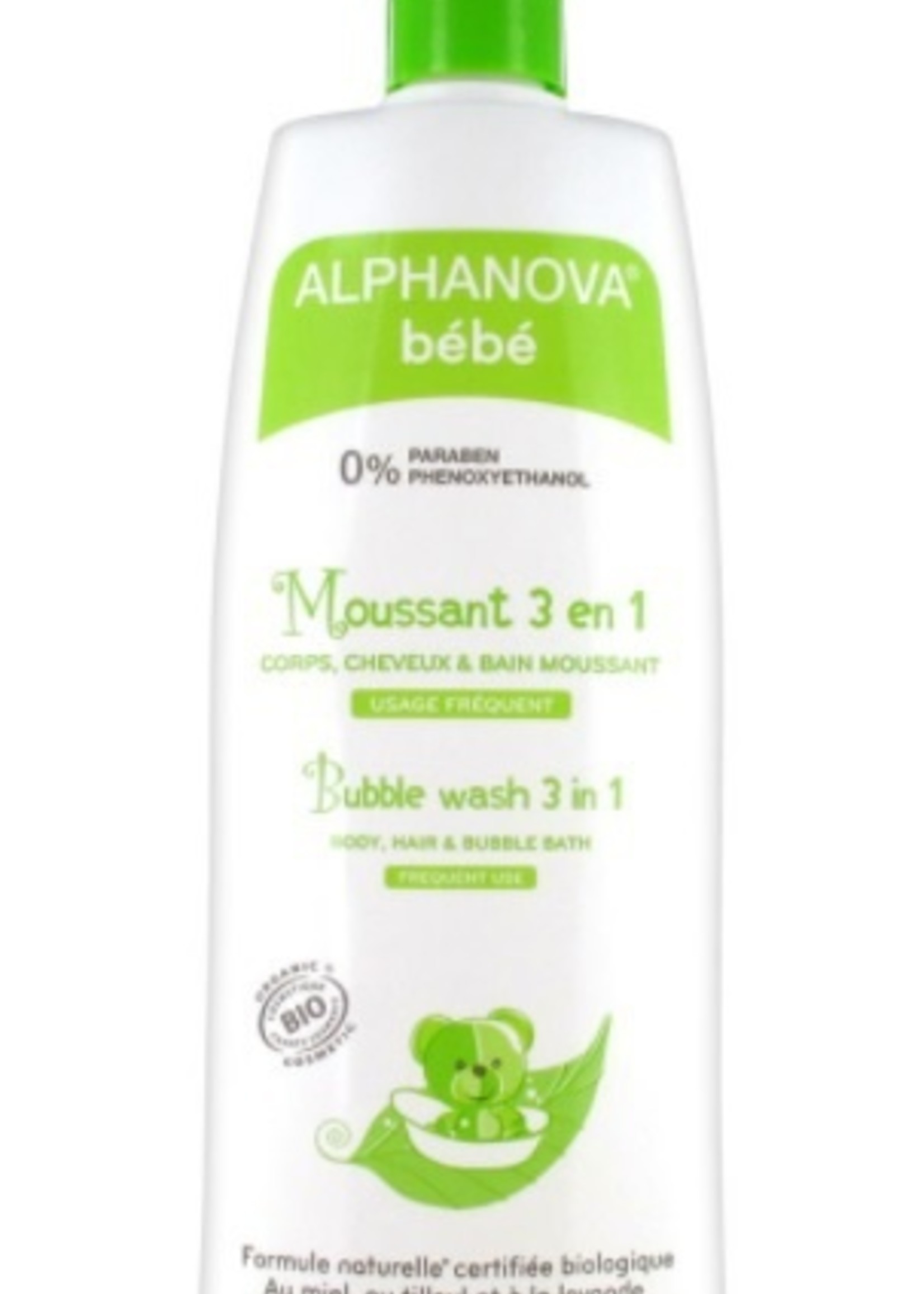 Alphanova Baby Baby Bubble Wash 3 in 1 500ml