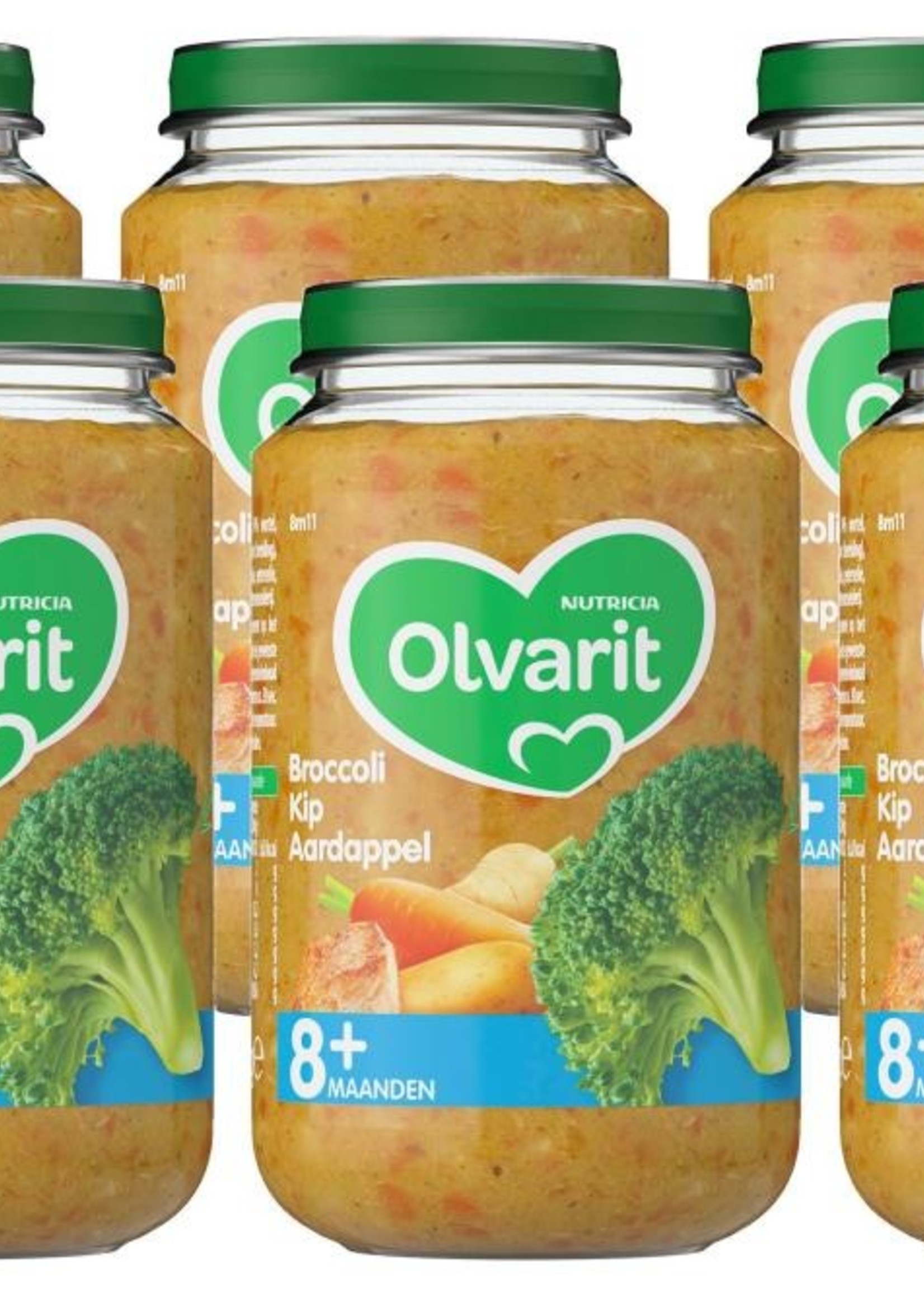 Olvarit 8m11 Broccoli kip aardappel 200g