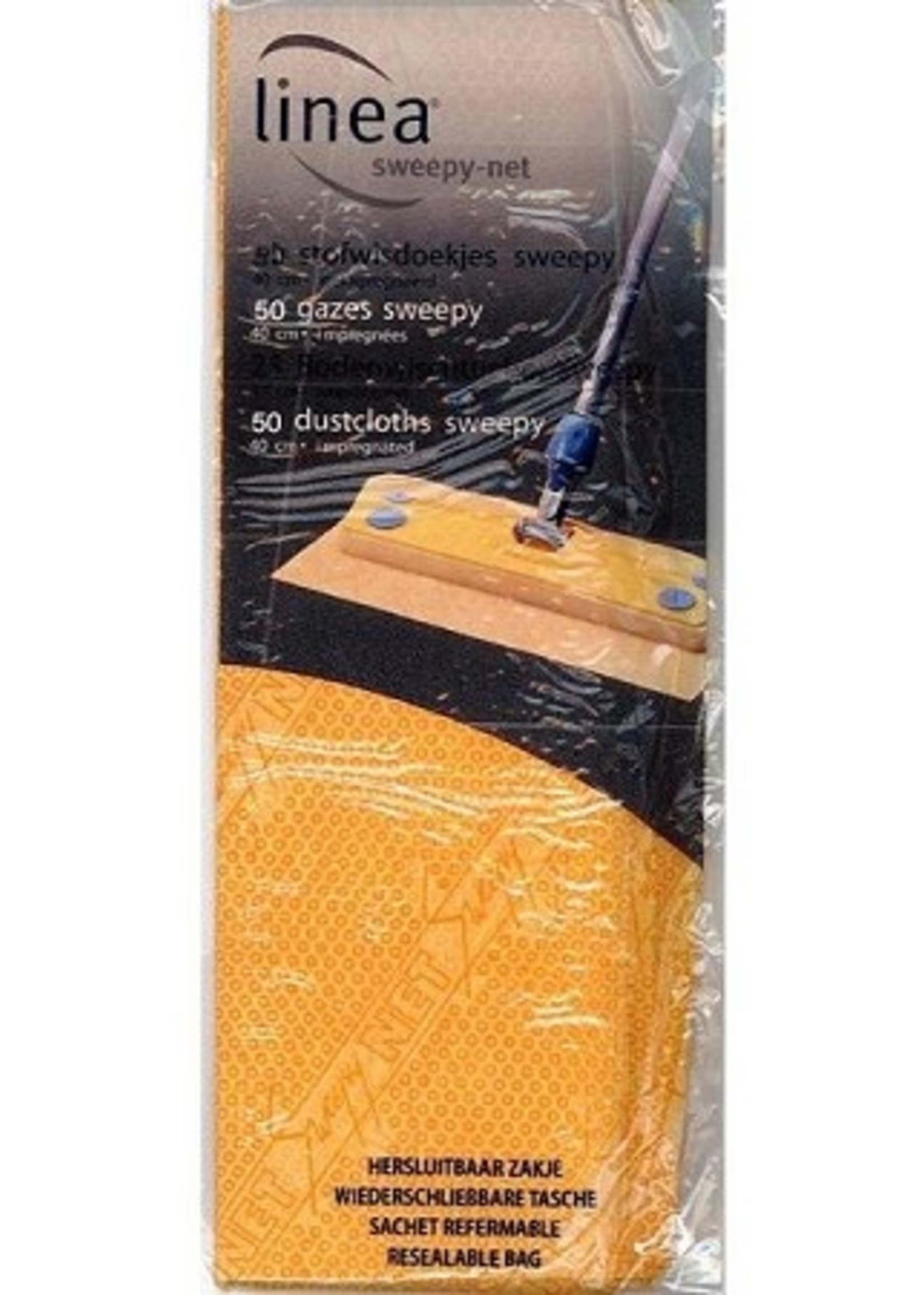 Linea sweepy-net vliesdoekjes 40cm 50st