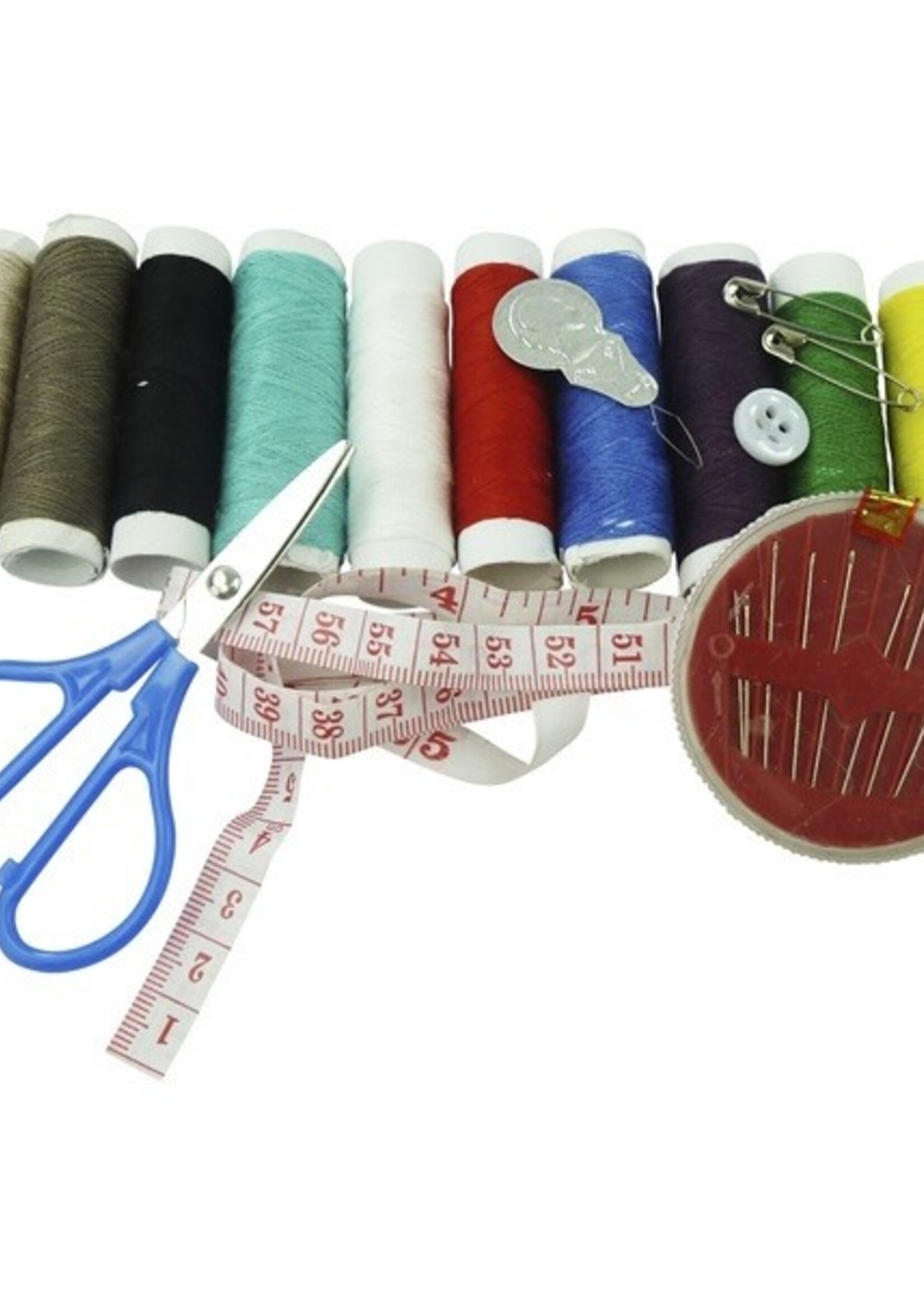 Naaisetje in hersluitbare etui 15 delig