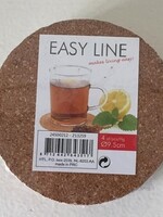 Onderzetter kurk 4st 9,5 cm